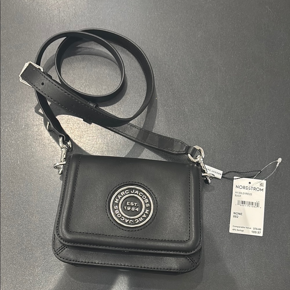 Marc Jacobs Black Crossbody Bag